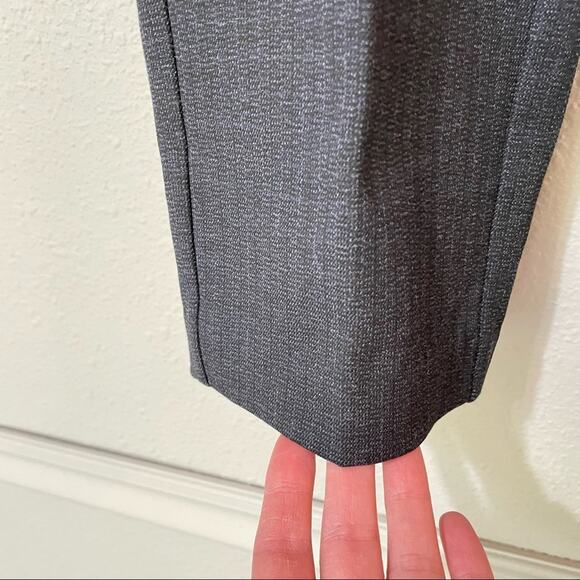 LVPL Stitchfix Grey Knit Trouser Mid Rise Super Soft Dress Pants Womens 27 - Picture 4 of 8